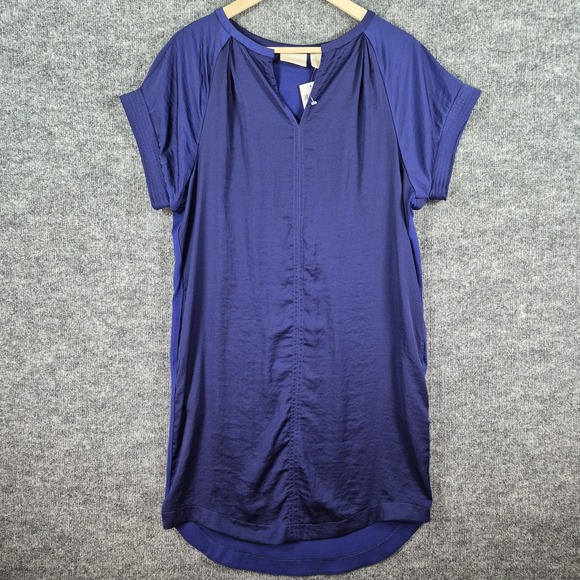 Chico's Tops - Chico's Tara Tee Dress Size 1 Byzantine Blue NWT